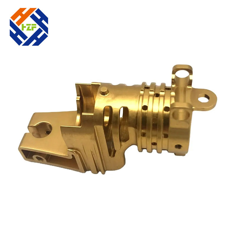 Bộ phận gia công CNC 5 trục bằng đồng thau