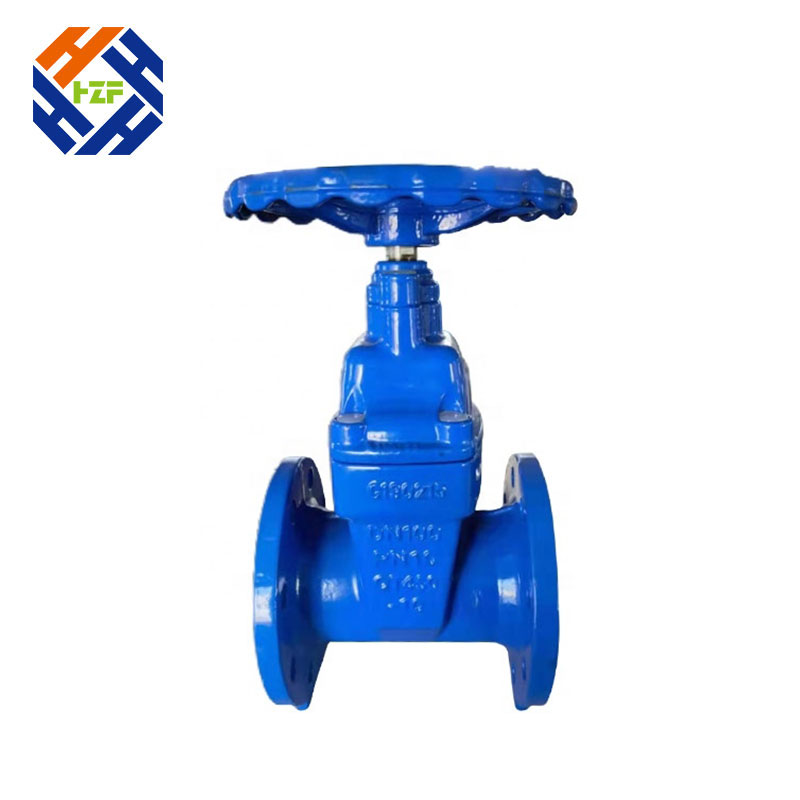 Van cổng loại mặt bích bằng gang ANSI PN16 80mm 100mm 200mm