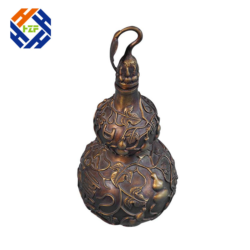 Quà tặng đúc bằng đồng đỏ bầu rỗng